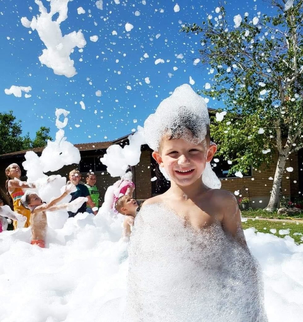 Foam parties for kids